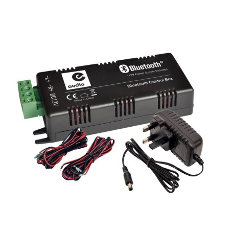 Amplificateur stéréo E-audio B425BL, Bluetooth 5.0 2 x 15W, Alimentation 12V incluse