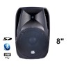 Enceinte amplifiée Boomer 8" 300W USB SD BT + pied