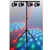 Pack 4 Spiele PAR36 DMX LEDS + Unterstützung