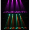 Lyre BeeStar Beemove SPOT40, Mode auto, Music, Esclave et DMX 12 canaux, Source 1x LED 30W Blanche, 12x SMD5050 RGB LED