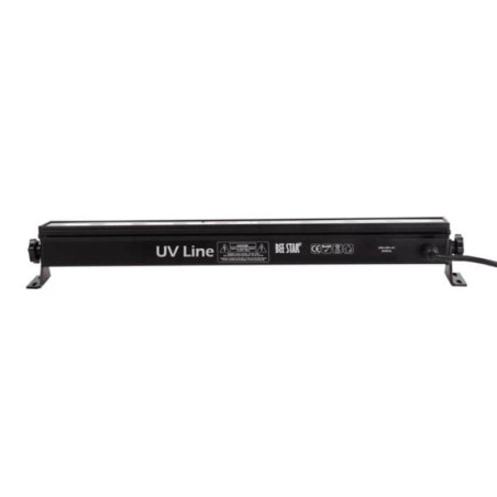 Barre LED UV Ibiza 6x3W - Effet Lumière Noire Et Fluo - Sur Pied - Pour Soirées Et événements
