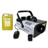 Machine à fumée FLASH 1320W capacité 2.25L DMX avec 2 télécommandes (fil/sans-fil) + 5L