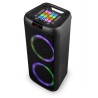 Enceinte Autonome sur Batterie - FestiSound SUNSET 208  -600W- USB/SD/Bluetooth - Micro filaire - 2x Boomer 20cm à LED RVB