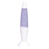 Lampe à Paillette avec Boitier Blanc - Alimenté par 3 piles AA