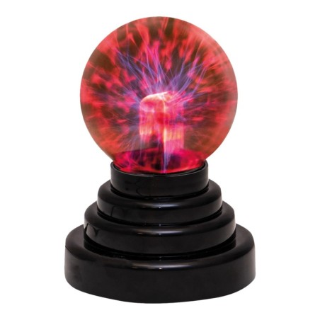 Boule de plasma sensible au contact de 6 pouces - Alimentée par USB ou 3 piles AA
