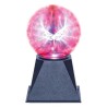 Boule de plasma sensible au contact de 5 pouces avec effet papillon -  alimentation basse tension (fournie)