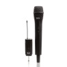 Microphone portatif radio UHF avec récepteur - Alimenté par 4 piles AA