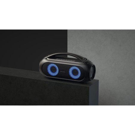 Enceinte Bluetooth 5.3 Portable - Bass Puissants, Lumières LED RGB, Étanche IPX7, TWS - Pour Fête, Extérieur