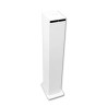 Tour de son blanche avec lecteur CD, Bluetooth, FM et USB, 60W + télécommande