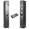 Tour de son Blacktower+ avec lecteur CD, Bluetooth, FM et USB, 100W + télécommande