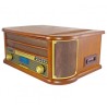 Chaîne Hifi INOVALLEY RETRO29-E vinyle style rétro Bluetooth, CD, K7 Audio, FM, USB + télécommande