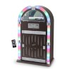 Chaîne Hifi Jubebox Retro 60W avec tourne disque vinyle Bluetooth, CD, FM + télécommande