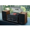 Platine vinyle Muse MT-120 MB avec système CD, Bluetooth, USB, stéréo 3 vitesses 33/45/78 tours