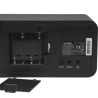 Denver DAB-30BLACK Radio portable 1W RMS - Personnel Numérique Noir, DAB + radio numérique, Fonctionne sur 230V ou piles