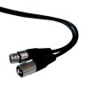 Cordon micro XLR femelle/ XLR male longueur 1,50m