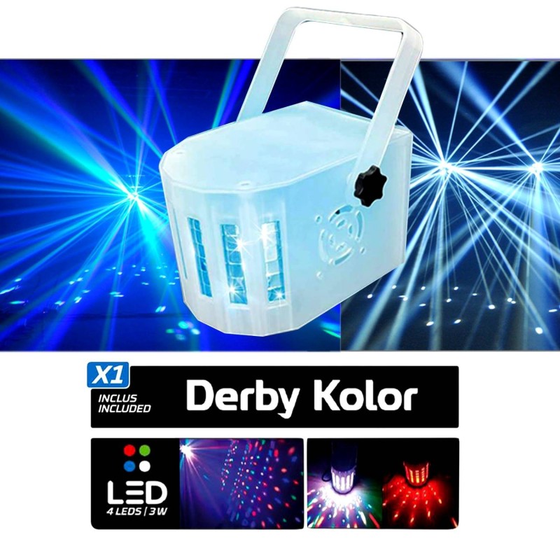 Lyre LYTOR WASH7 LEDS DMX RVB 4W + BLANC - Projecteur Wash Puissant Pour Scène Et Événements