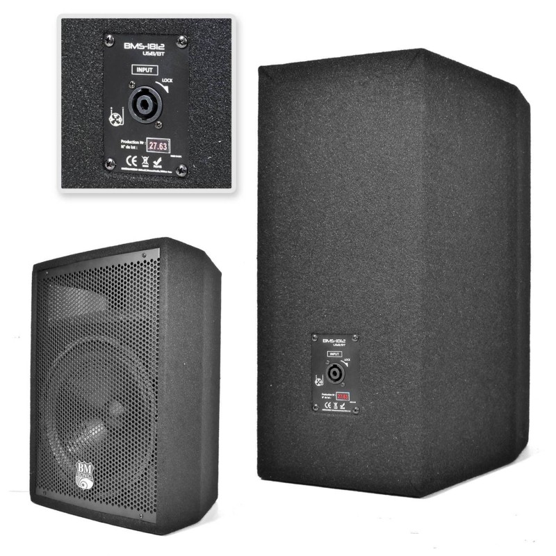 Pack Sono 2.1 VONYX 1200W Avec Subwoofer 18" Et Enceintes 12" - Bluetooth 5.3, USB, SD - Idéal DJ, Karaoké, Soirées