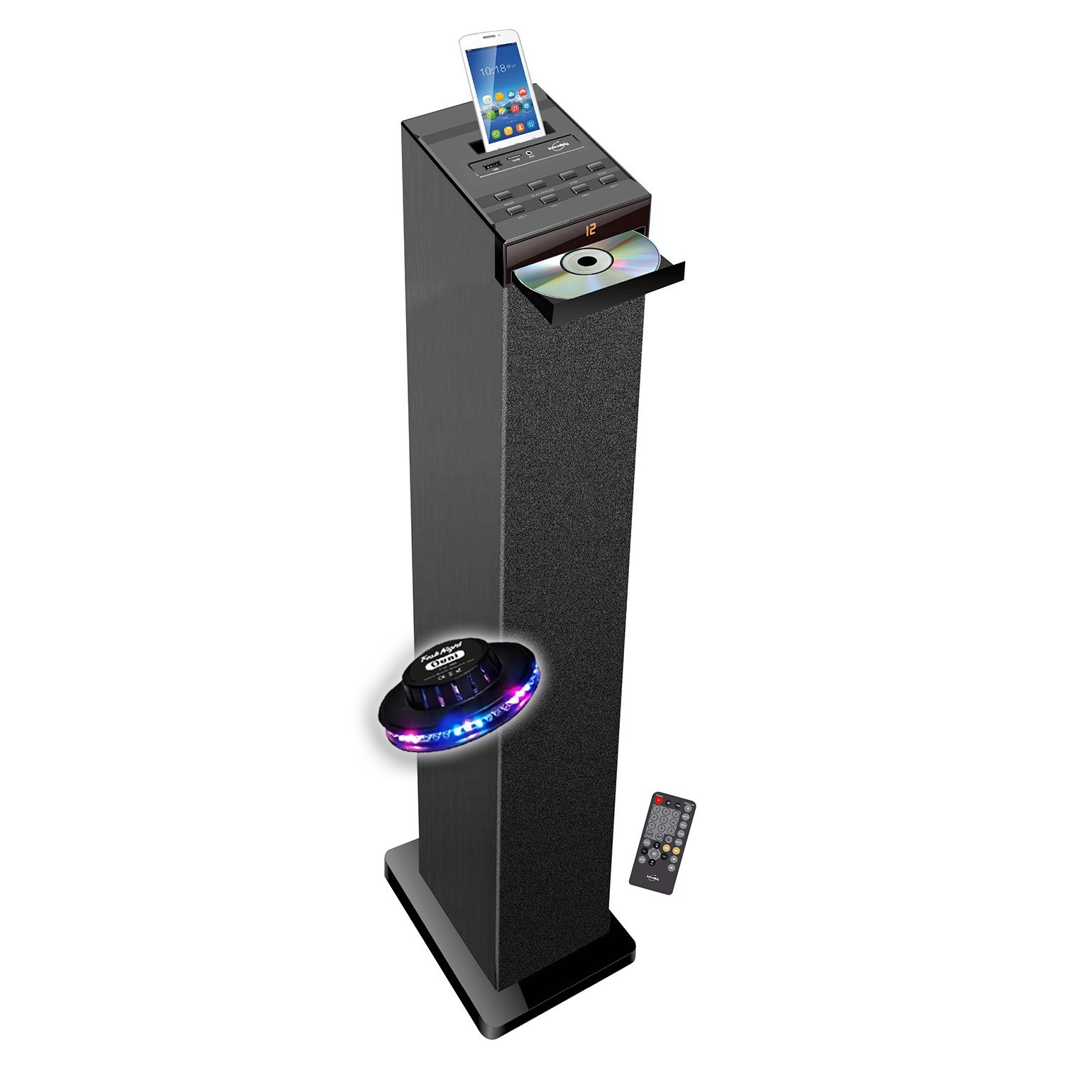 THINKYA JA-310 Lecteur CD et Fichiers Audio USB Optique Jack 3.5mm Bluetooth 5.1