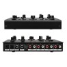 Table de mixage HQ Power HQMX11005 à 2 canaux pour sonorisation, lecteur MP3 USB, avec 8 effets sonores intégrés