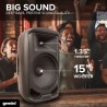 Enceinte active Gemini AS-2115BT-PK, Boomer 15", Puissance 2000W, USB SD Bluetooth RADIO FM, TWS, pied, microphone