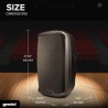 Enceinte active Gemini AS-2115BT-PK, Boomer 15", Puissance 2000W, USB SD Bluetooth RADIO FM, TWS, pied, microphone