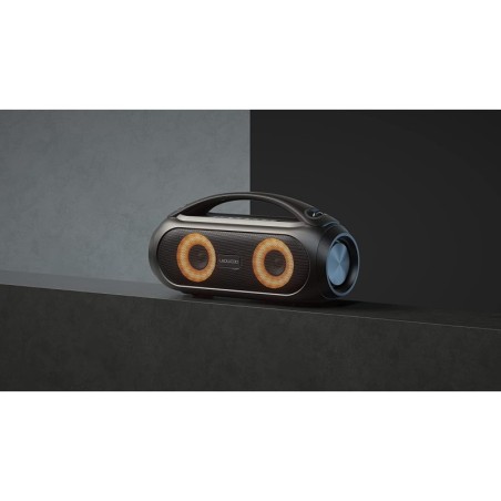 Enceinte Bluetooth Portable 20W étanche IPX7 - Bluetooth 5.4, Lumière RGB, Appairage TWS, Appels Mains Libres, Pour Extérieur