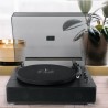 Platine vinyle Muse MT-106 WD, 3 vitesses 33/45/78 tours, Stéréo 2x5W - Bluetooth, Port USB pour lecture et encodage - Noir