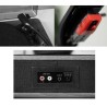 Platine vinyle Muse MT-106 WD, 3 vitesses 33/45/78 tours, Stéréo 2x5W - Bluetooth, Port USB pour lecture et encodage - Noir