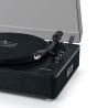 Platine vinyle Muse MT-106 WD, 3 vitesses 33/45/78 tours, Stéréo 2x5W - Bluetooth, Port USB pour lecture et encodage - Noir