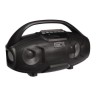 Enceinte bluetooth FluidE Bazooka HQSA1041, 2x15W, MP3 / SD / USB / AUX, avec Microphone VHF sans fil Festisound