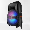 Encente batería de sonido de 8 "400W LED RGB USB / SD / BT + micro ondas métricas - MyDJ Djoon08