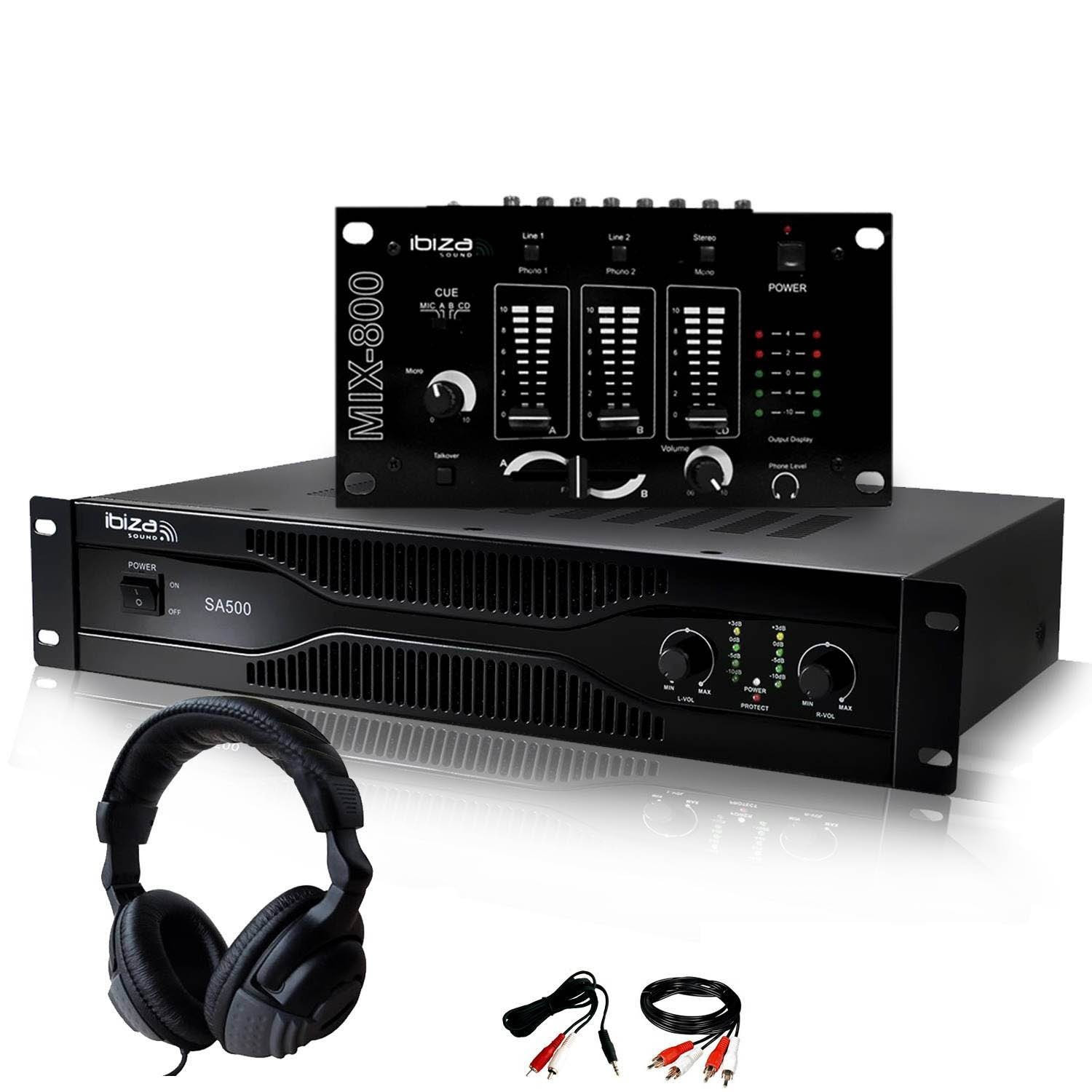Kit Karaoké VONYX 500W Complet Avec Ampli, Enceintes Et Micros - Idéal Pour Soirées Et Fêtes
