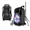 LED RGB attiva altoparlante mobile USB / BT / SD / FM 800W 15 "/ 38 centimetri + piede