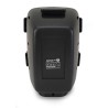 Enceinte autonome SONIC08 à LED - 400W - USB/BT/ AUX - Télécommande + Support Longue perche avec Micro VHF, Karaoké, Chant