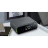 Radio Réveil Muse M-175 WI avec double alarme - PLL FM - Chargement induction sans fil 5W - Affichage LED blanc