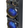 Enceinte Sono Party Box Muse M-1988 DJ - 800W - Effet LED multicolore et clignotante, USB / Bluetooth / Radio FM - 2 Entrées AUX
