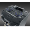 Enceinte Sono Party Box Muse M-1988 DJ - 800W - Effet LED multicolore et clignotante, USB / Bluetooth / Radio FM - 2 Entrées AUX