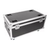 Flight BST FL-PARCASE de transport pour 6 projecteurs - Coins de protection type boule métal - Equipé de roulettes de transport