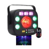 Jeu de lumière Ibiza Light FULLMOON - DMX 5-EN-1 AVEC WASH LED RGBW 4-en-1, UV, LAS R+G, STROBO 20 flashes/sec. & ASTRO