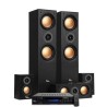 Ensemble Home-Cinéma - Evidence Acoustics EA950-BK - 5 enceintes 850W - finition cuivre, Ampli 5.2, USB BT FM - 4 x75W, 3 x20W