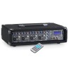 Table de mixage - Pronomic PM42U MKII - Puissance : 100 W crête/50 W RMS - USB SD Bluetooth - 4 canaux - Effets