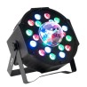 PROJECTEUR PAR Party Sound & Light PARTY-PAR-ASTRO - 7 canaux DMX A LED, 18 LED RVB, AVEC ASTRO, Effet Astro 3 LED, Etrier