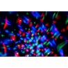 PROJECTEURS PAR Party Sound & Light PARTY-PAR-ASTRO - 7 canaux DMX A LED, 18 LED RVB, AVEC ASTRO, Effet Astro 3 LED, Etrier