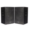Paire d'enceinte passive - Ibiza Sound DISCO10B - Sonorisation DJ - TRAPEZOIDALE 10"/25cm 2x400W 3 VOIES BassReflex