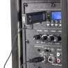 Pack sono 2200W - Enceintes 12" + Caisson 15" + Pieds + Micro UHF - USB/BT + câbles - Reconditionné / occasion