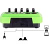 Table de mixage - Pronomic Mini4, USB à 4 canaux Récepteur Bluetooth pour lecture, Port USB pour la lecture et l'enregistrement