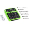 Table de mixage - Pronomic Mini4, USB à 4 canaux Récepteur Bluetooth pour lecture, Port USB pour la lecture et l'enregistrement