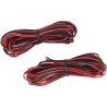e-audio Haut-parleurs de musique de fond à 3 voies de 5,25 pouces avec supports 160W 4 Ohm - Noir
