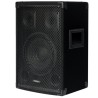 Paire d'enceintes passives IBIZA SOUND DISCO-08B - 2 x 300W - TRAPEZOIDALE 3 VOIES 20CM - Supports PIEDS 1M60 - Avec SAC