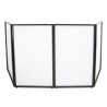 Panneau Stand AFX Light - FACADE-DJ-STAND - pour DJ avec LYCRA 4 faces 122 x 70 cm couvre-câbles console